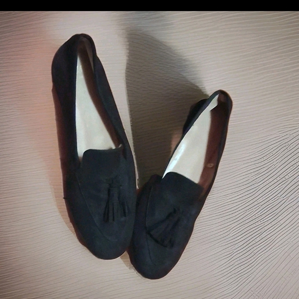 Elegant Black Loafers with Tassel